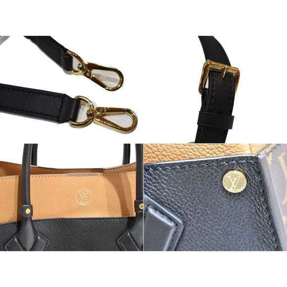 Louis Vuitton On My Side Monogram Canvas Leather Shoulder Bag - Picture 9 of 11